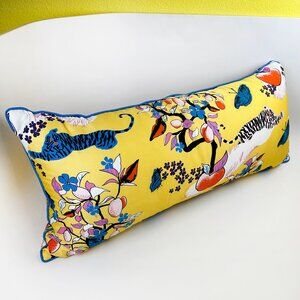 DVF for Target Charlotte's Garden Embroidery Lumbar Pillow Diane Von Furstenberg